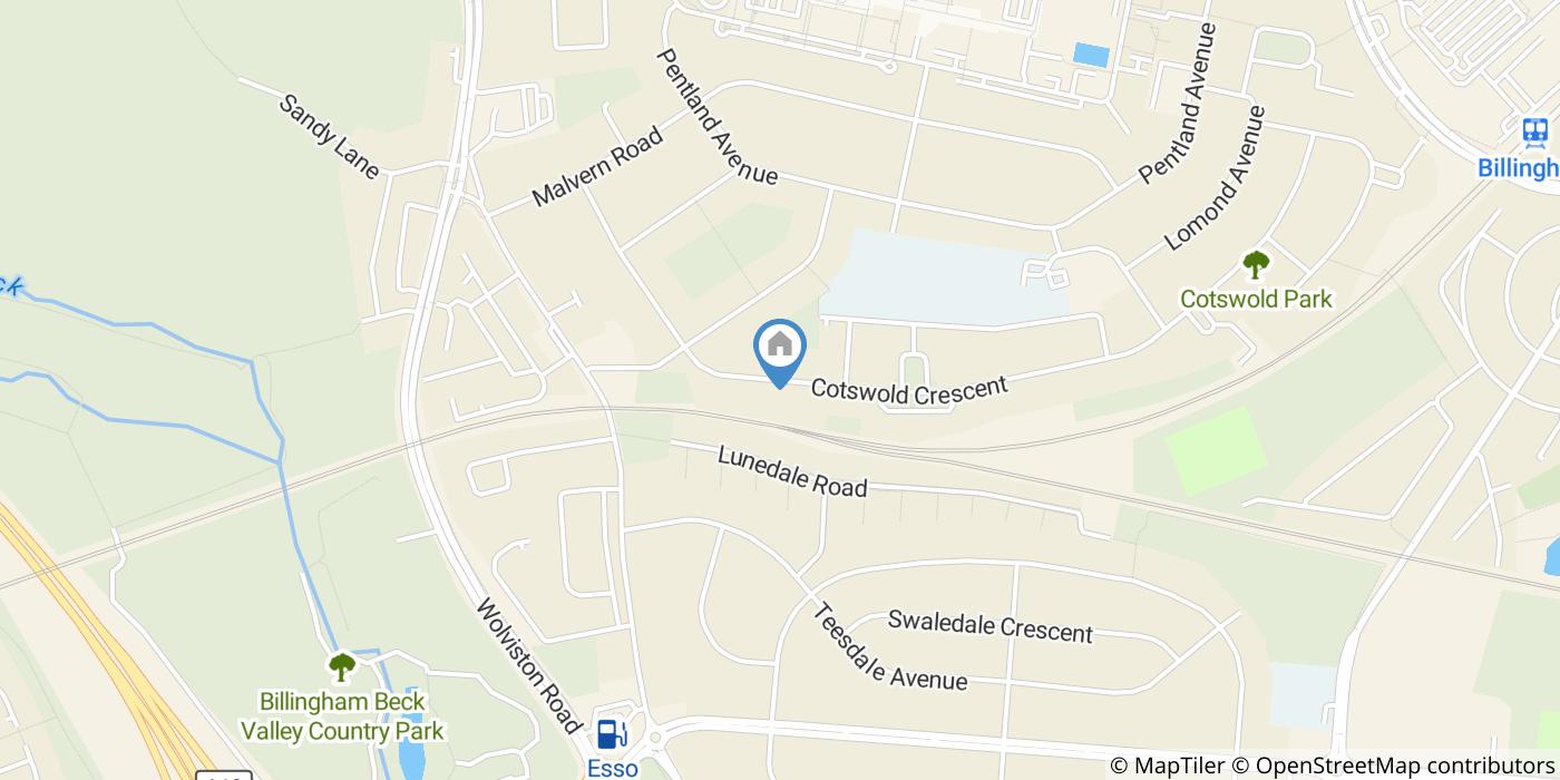 Room in a Shared House, Cotswold Crescent, TS23