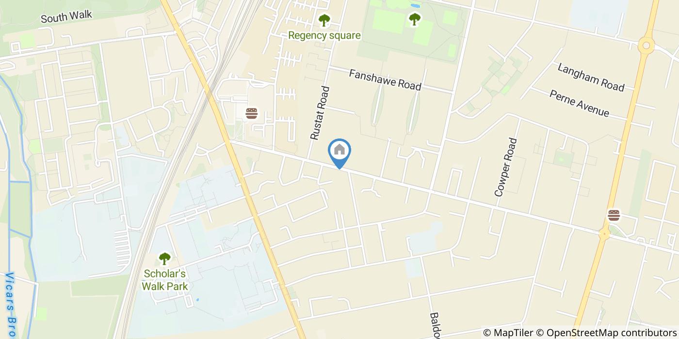 Studio Flat, Cherry Hinton Road, CB1