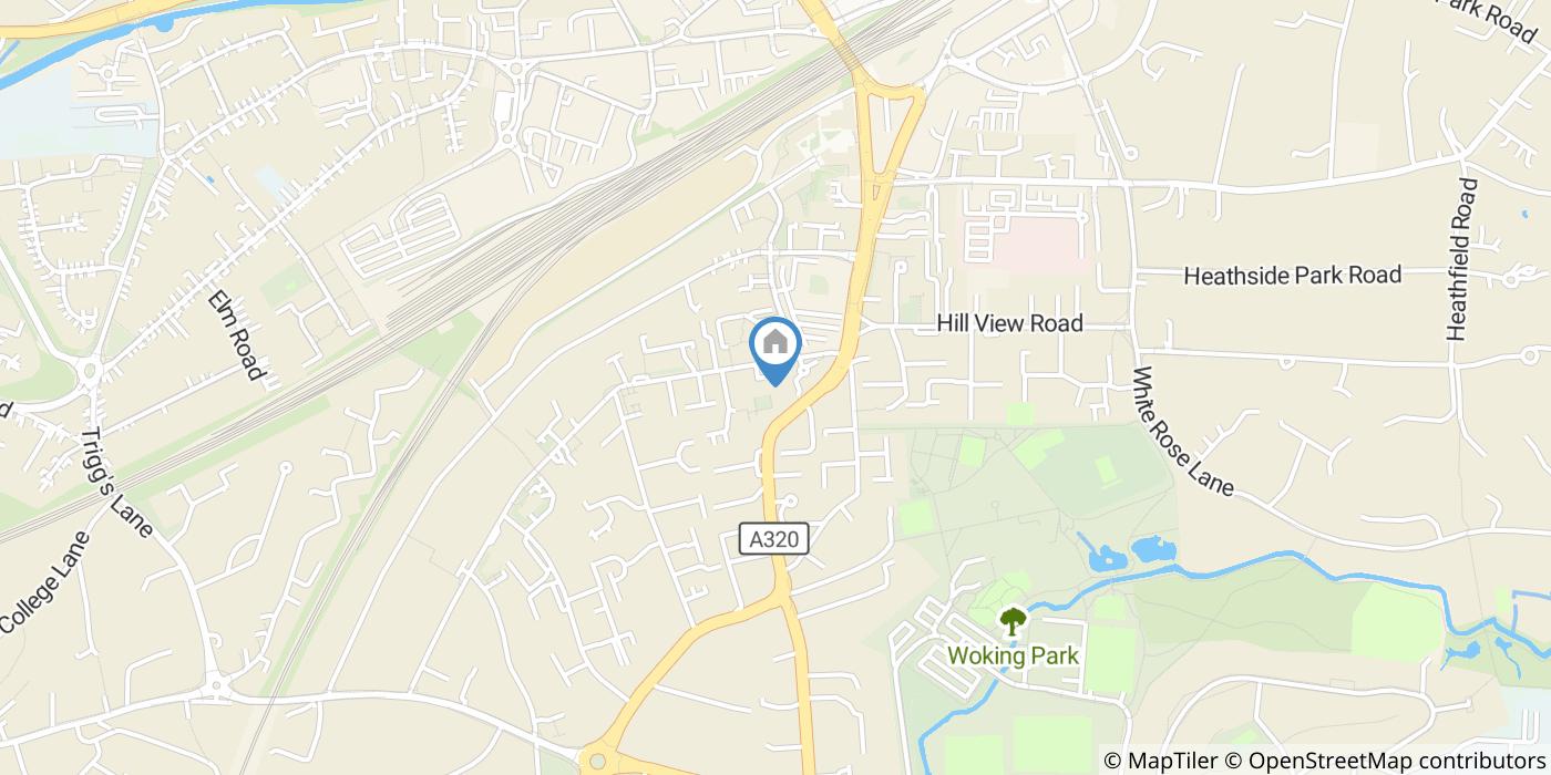 1 Bed Flat, Homebeech House, GU22