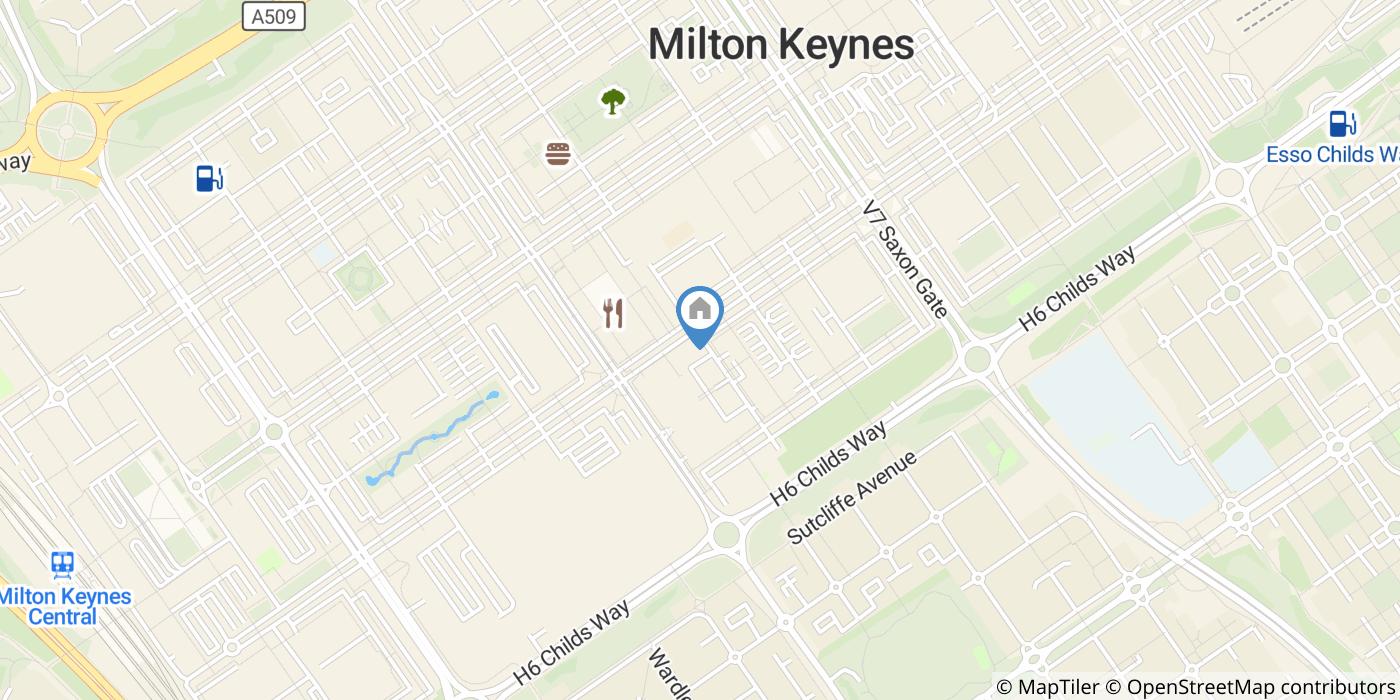 2 Bed Flat, Amethyst House, MK9