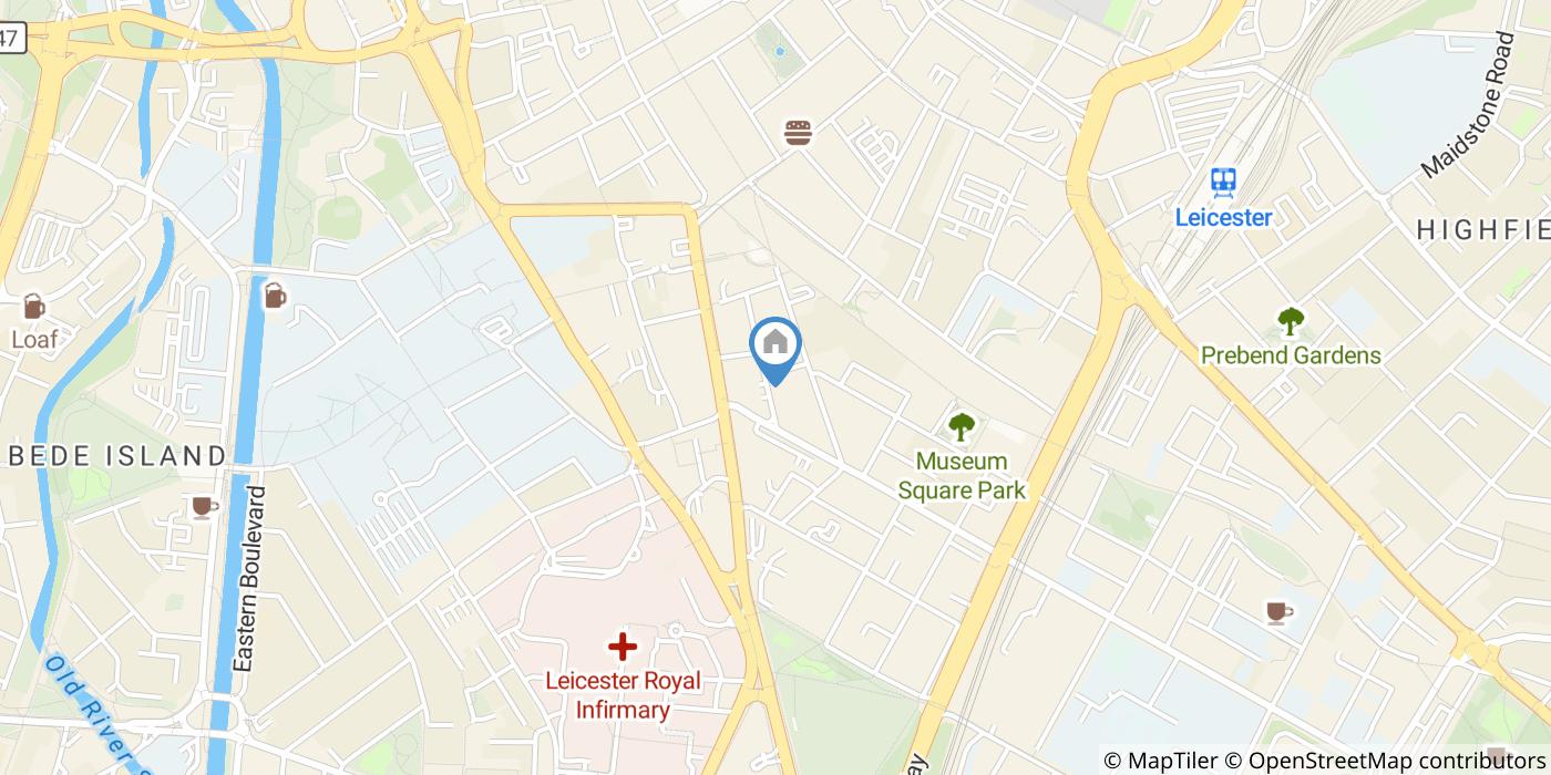 Leicester - 1 Bed Flat, Marquis Street, LE1 - To Rent Now for £695.00 p/m
