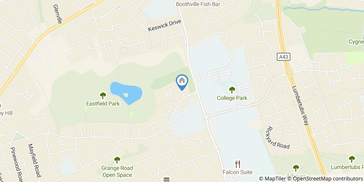 2 Bed Flat, Gregory Gardens, NN3