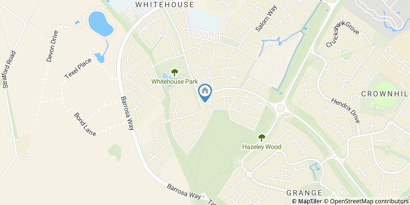 5 Bed Terraced House, Angus Way, MK8