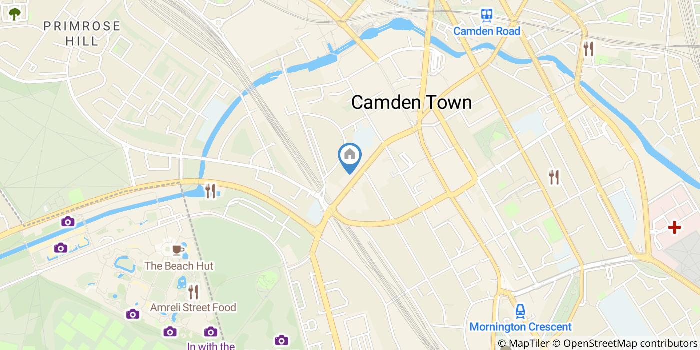 3 Bed Semi-Detached House, Parkway, NW1