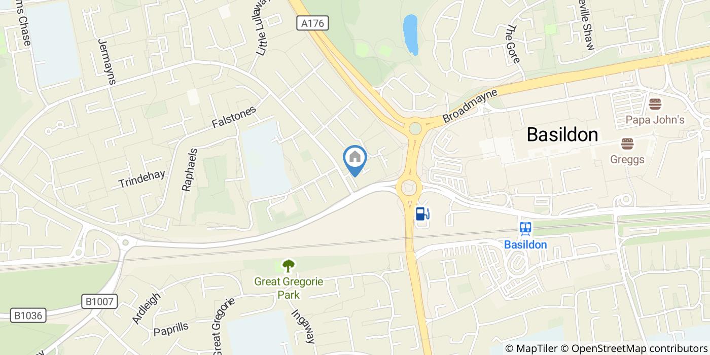 Room in a Shared House, Great Knightleys, SS15