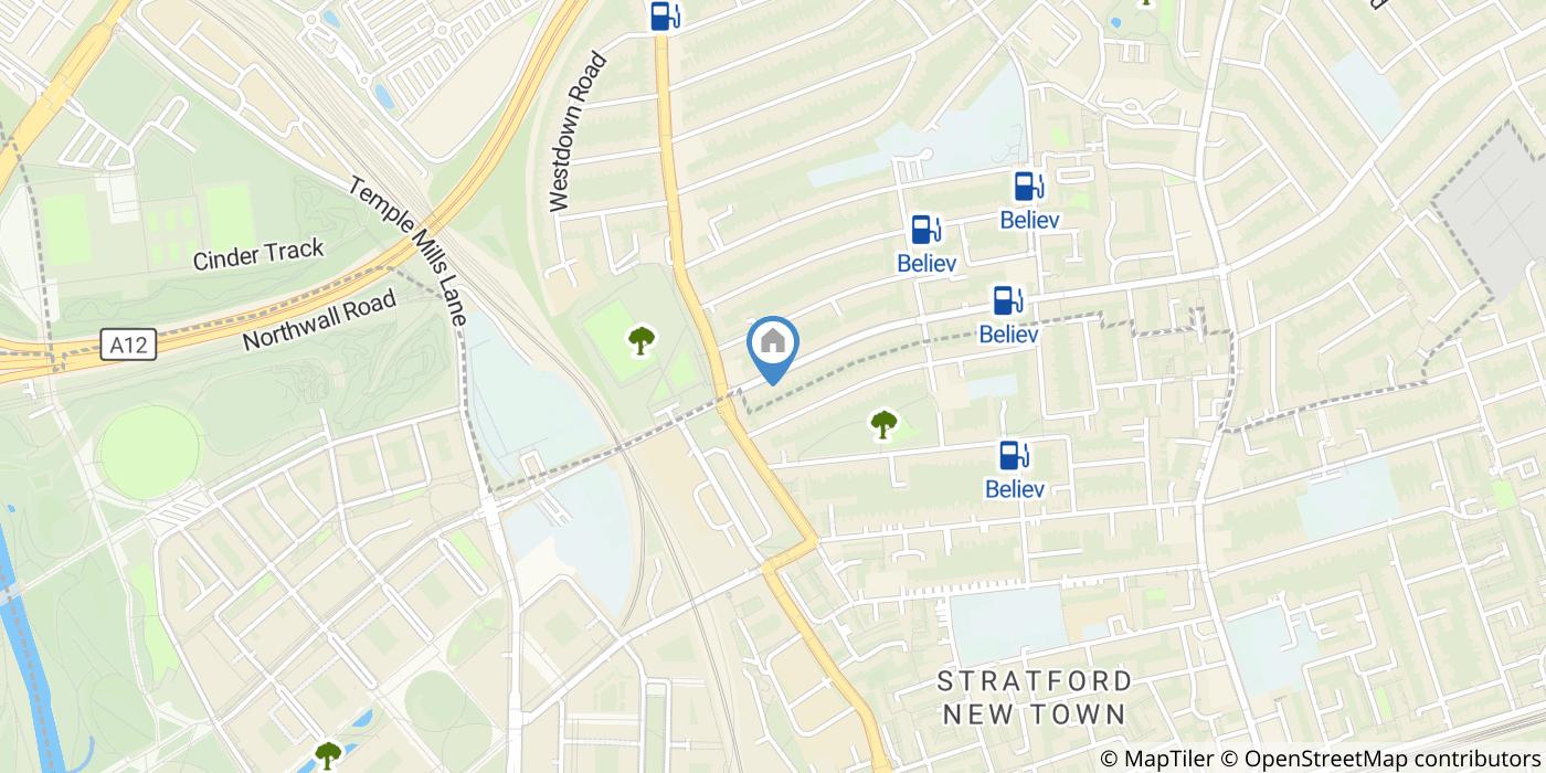 Studio Flat, Crownfield Road, E15