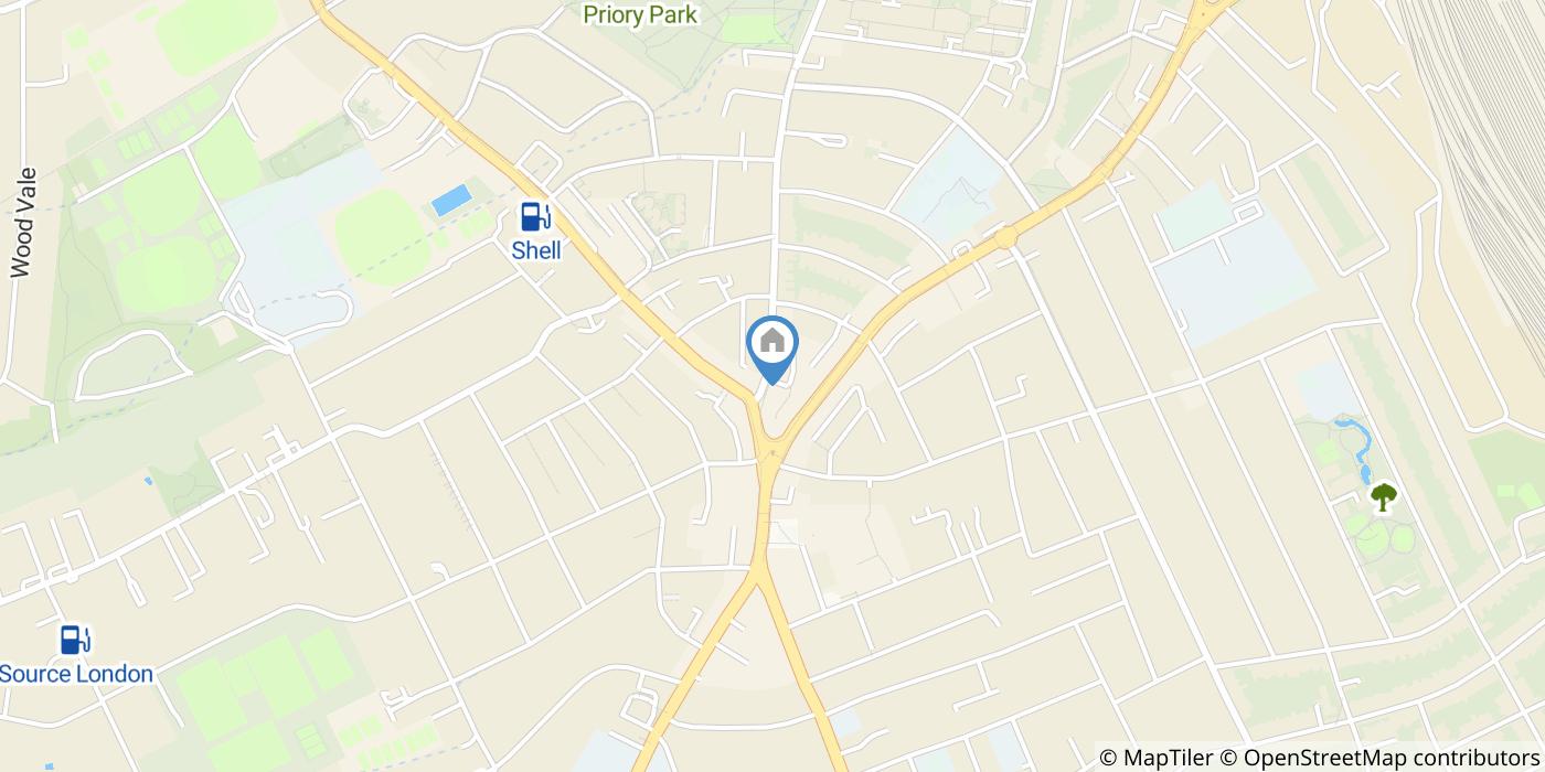 1 Bed Flat, Crouch End Central, N8
