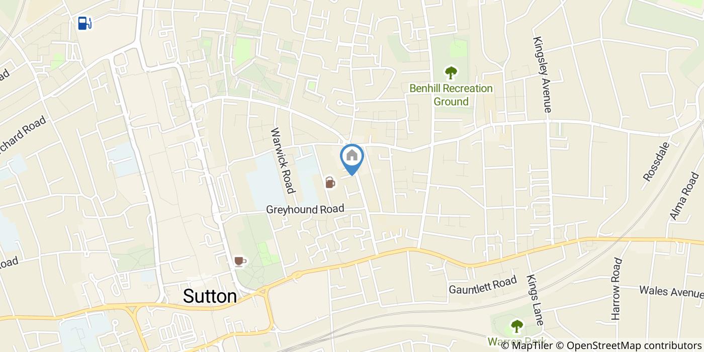 Studio Flat, Lind Road, SM1