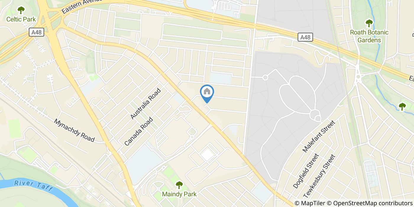 2 Bed Flat, Gabalfa, CF14