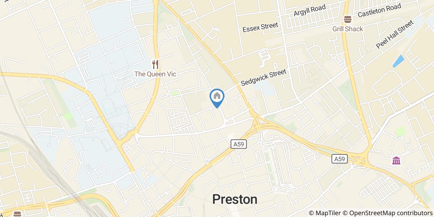 Room in a Shared House, Bow Lane, PR1