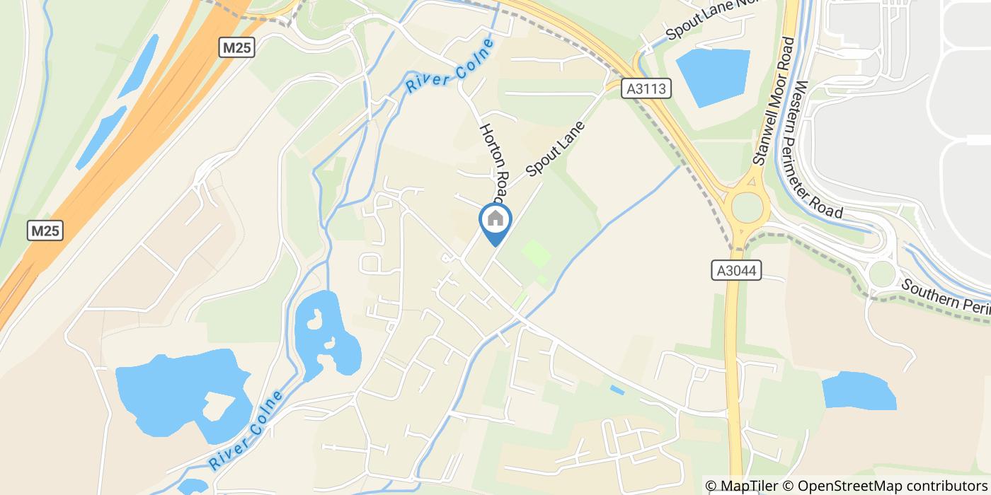 3 Bed Semi-Detached House, Horton Road, TW19