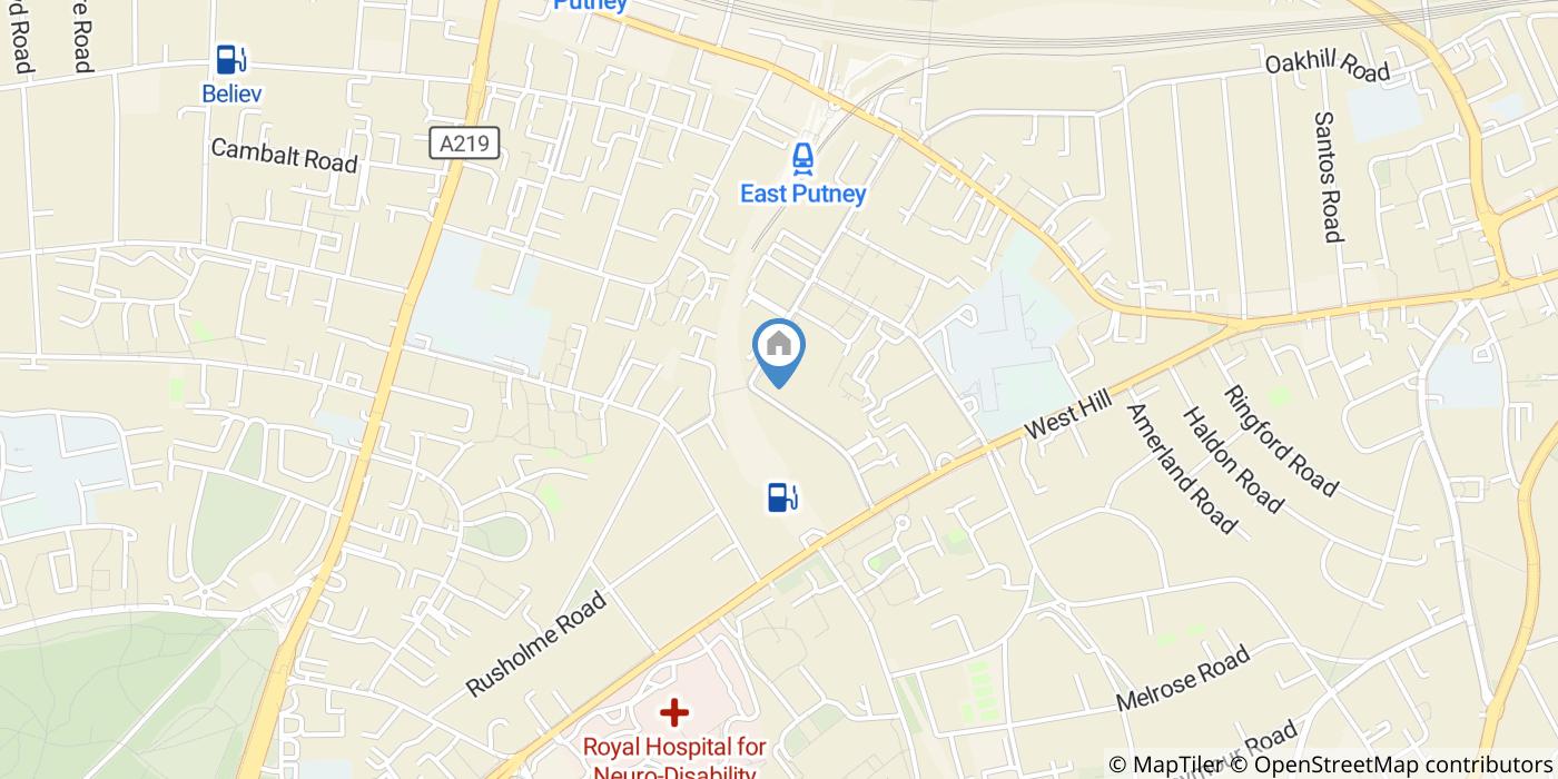 Room in a Shared Flat, Keswick Road, SW15