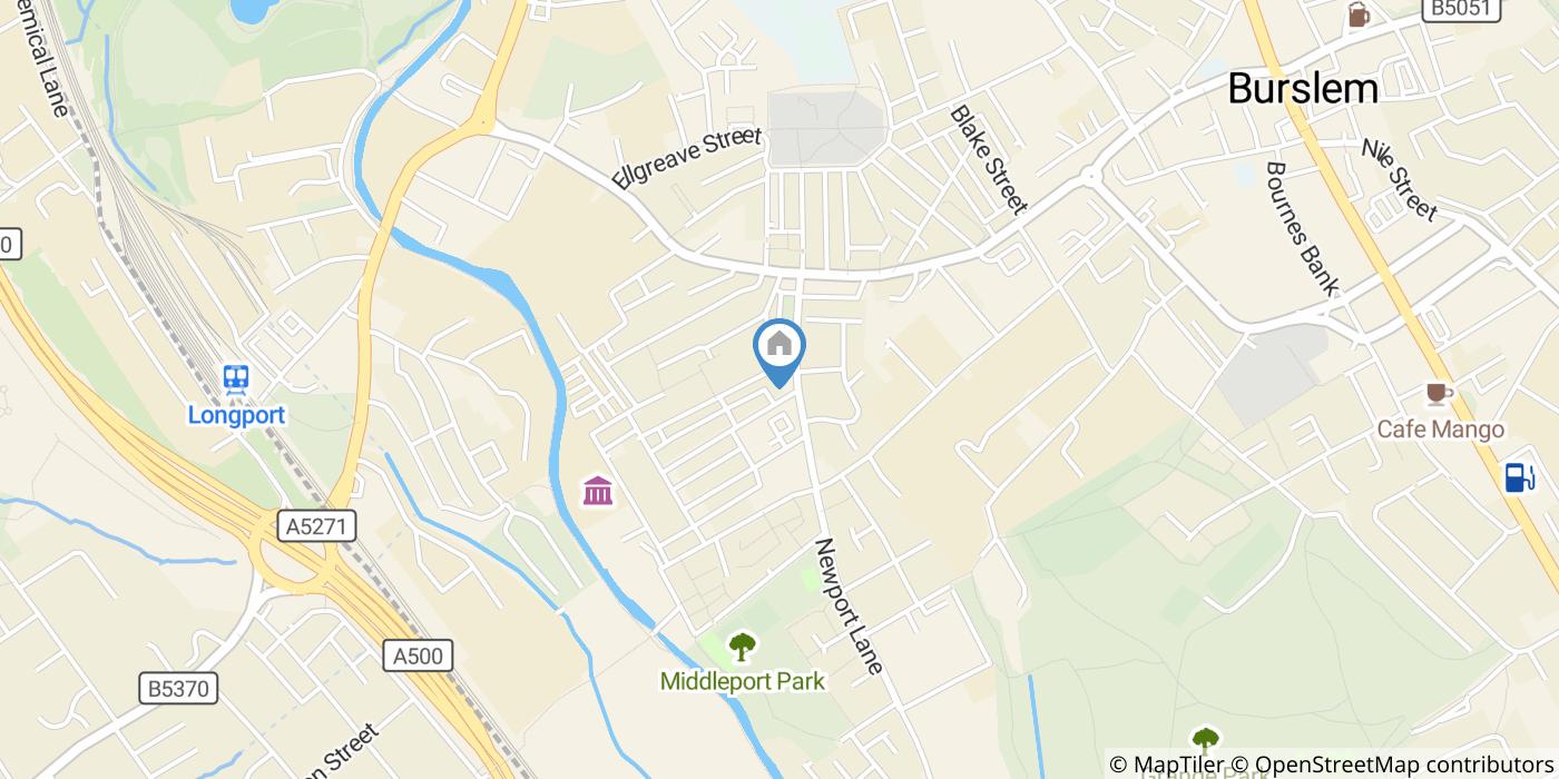 2 Bed Terraced House, Morton St, ST6