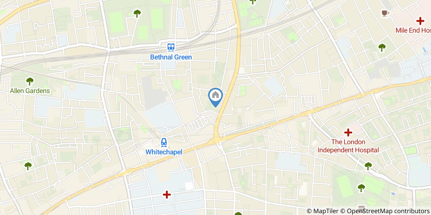 2 Bed Flat, Collingwood House, E1