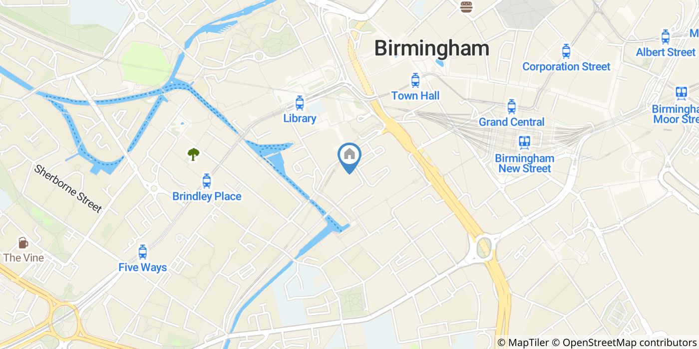 1 Bed Flat, Holiday Street, B1