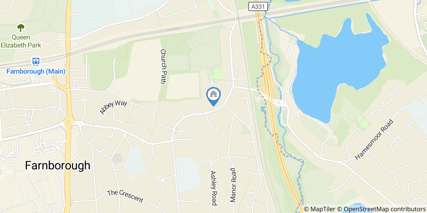 1 Bed Flat, Rectory Road, GU14
