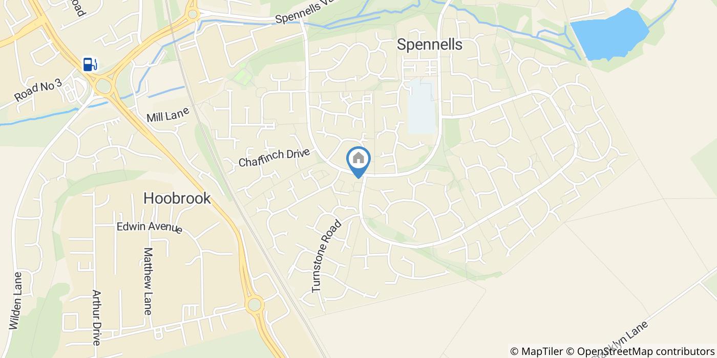 1 Bed Terraced House, Linnet Rise, DY10