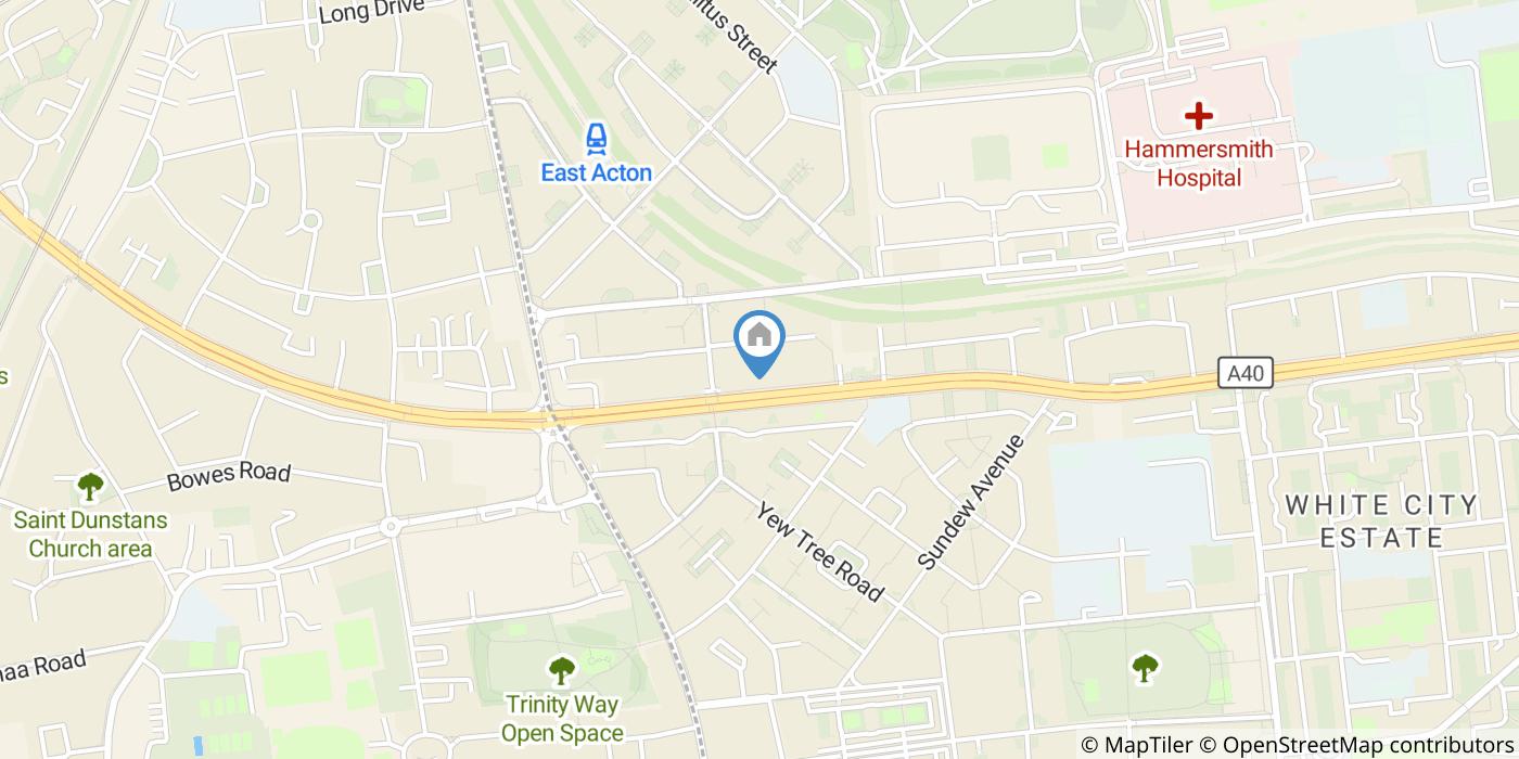 5 Bed Terraced House, Westway, W12