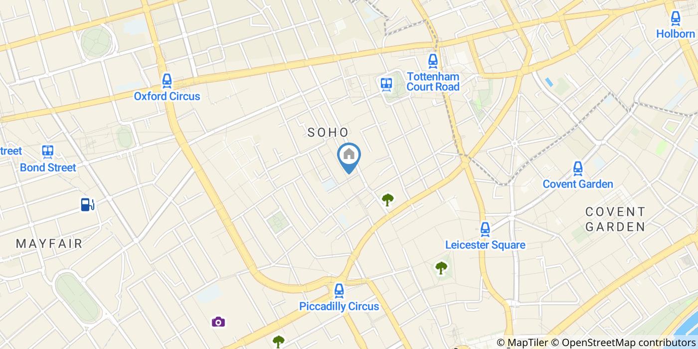 3 Bed Flat, Peter St, W1F