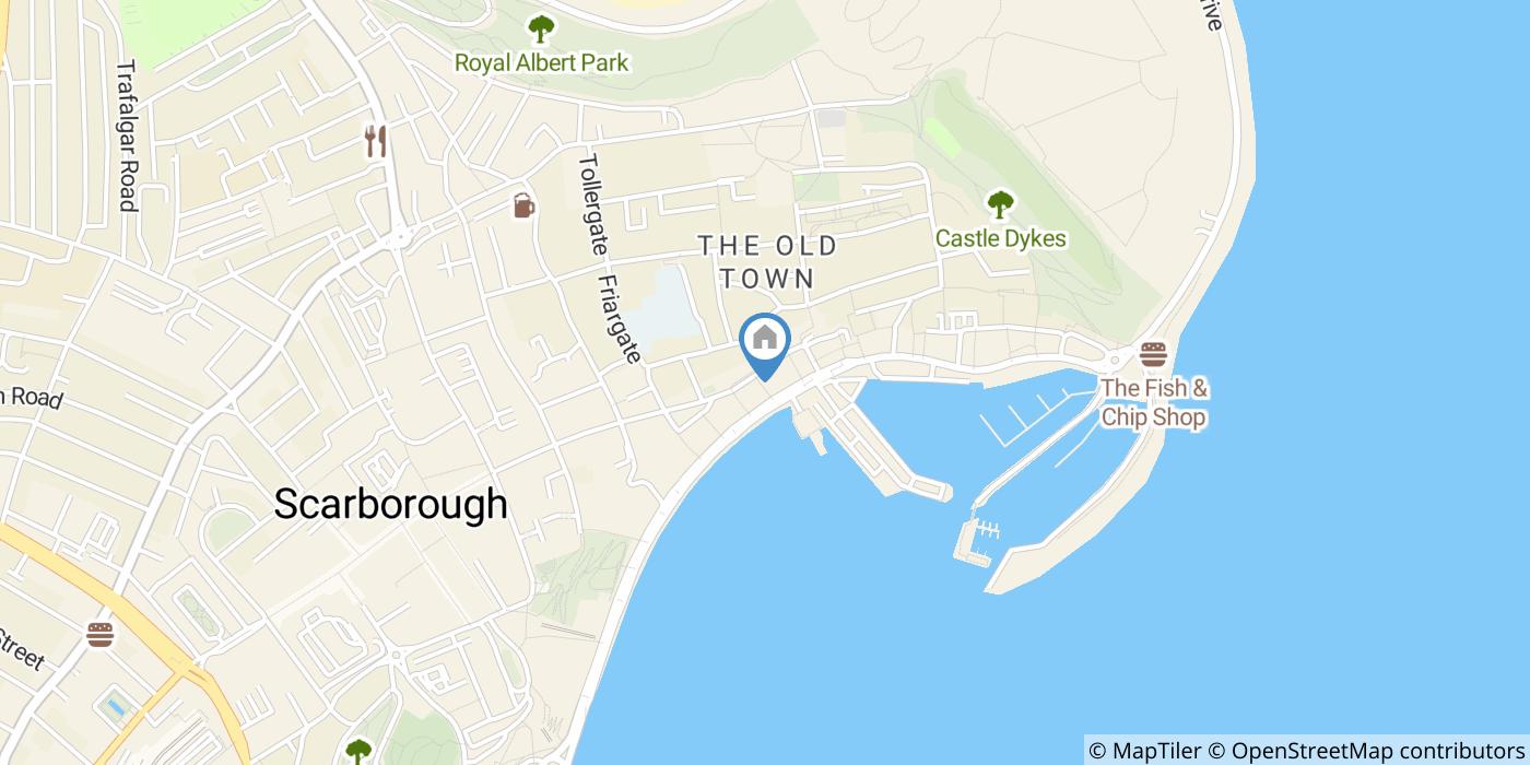 1 Bed Flat, Eastborough, YO11