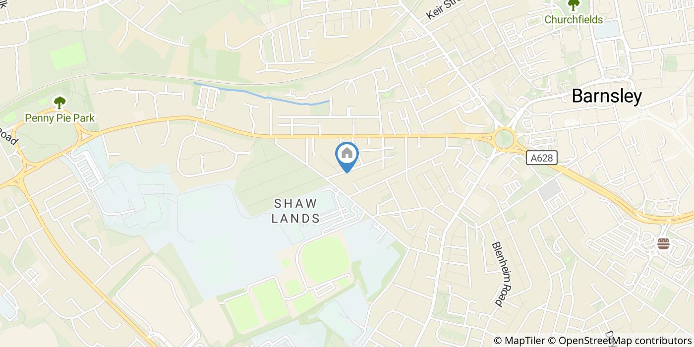 2 Bed Terraced House, Derby St, S70