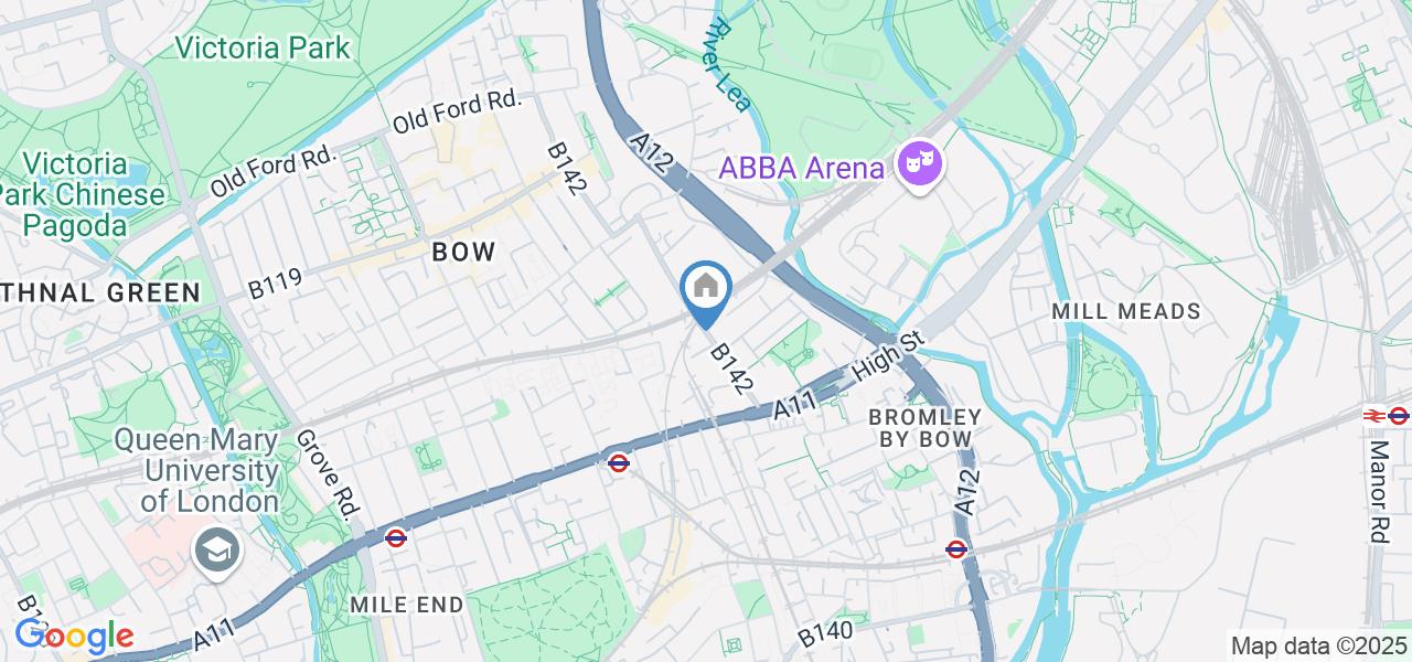 1 Bed Flat, Fairfield Road, E3