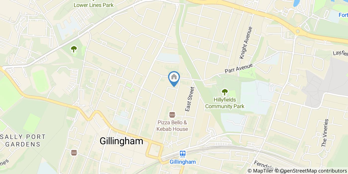 2 Bed End Terrace, Otway St, ME7