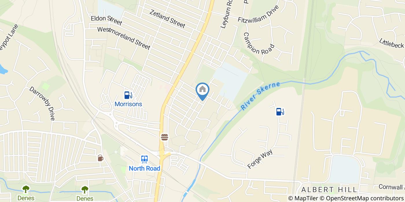 3 Bed Terraced House, Gurney St, DL1