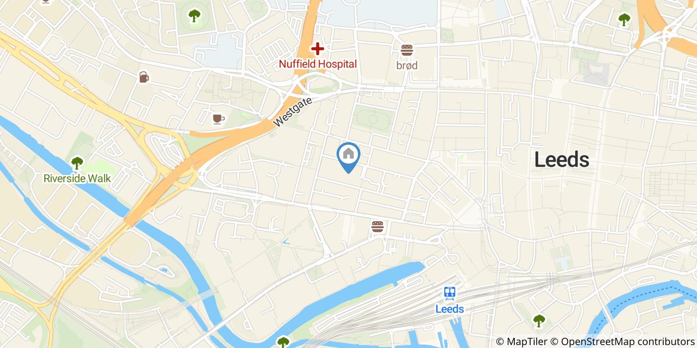 2 Bed Flat, Trafalgar House, LS1