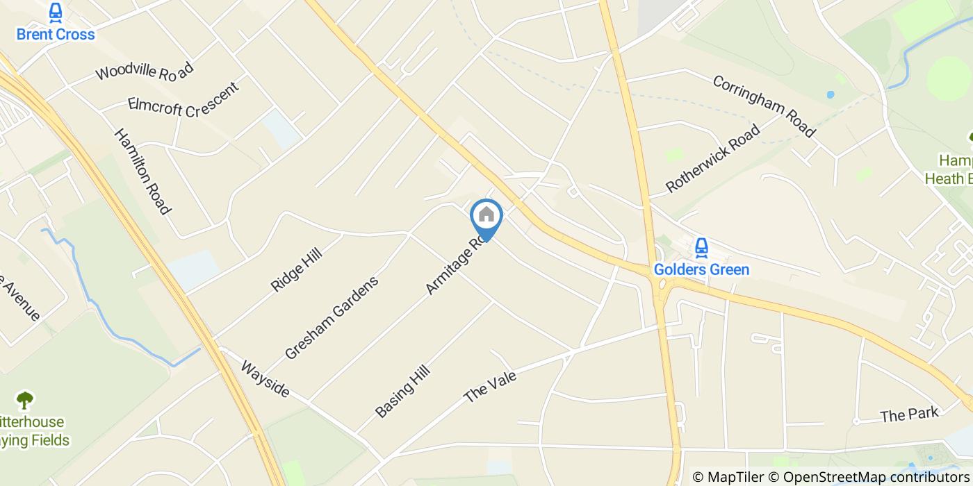 Studio Flat, Woodstock Road, NW11
