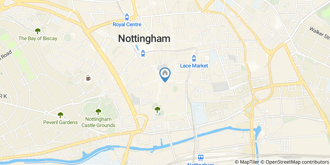 Room in a Shared Flat, Low Pavement, NG1