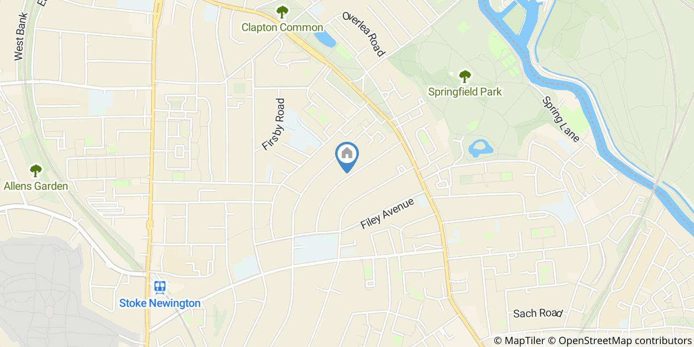 1 Bed Flat, Forburg Road, N16
