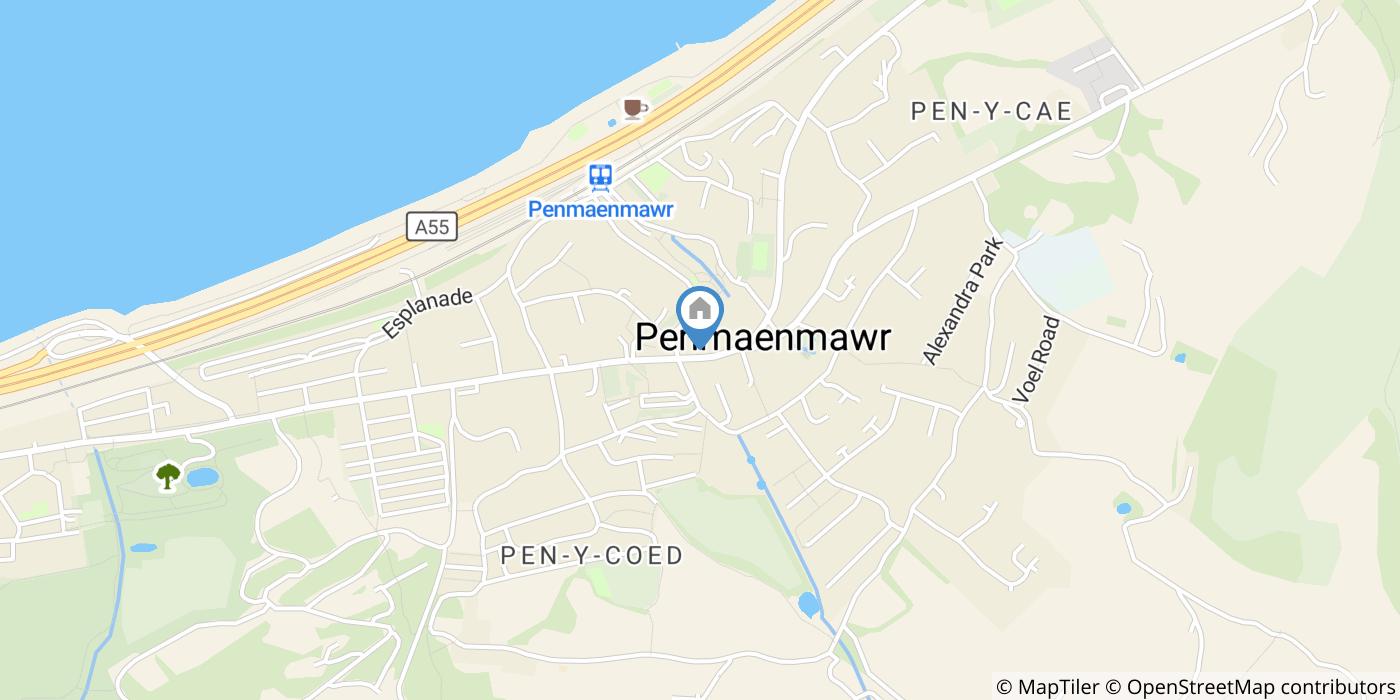 1 Bed Flat, Oxford Arcade, LL34