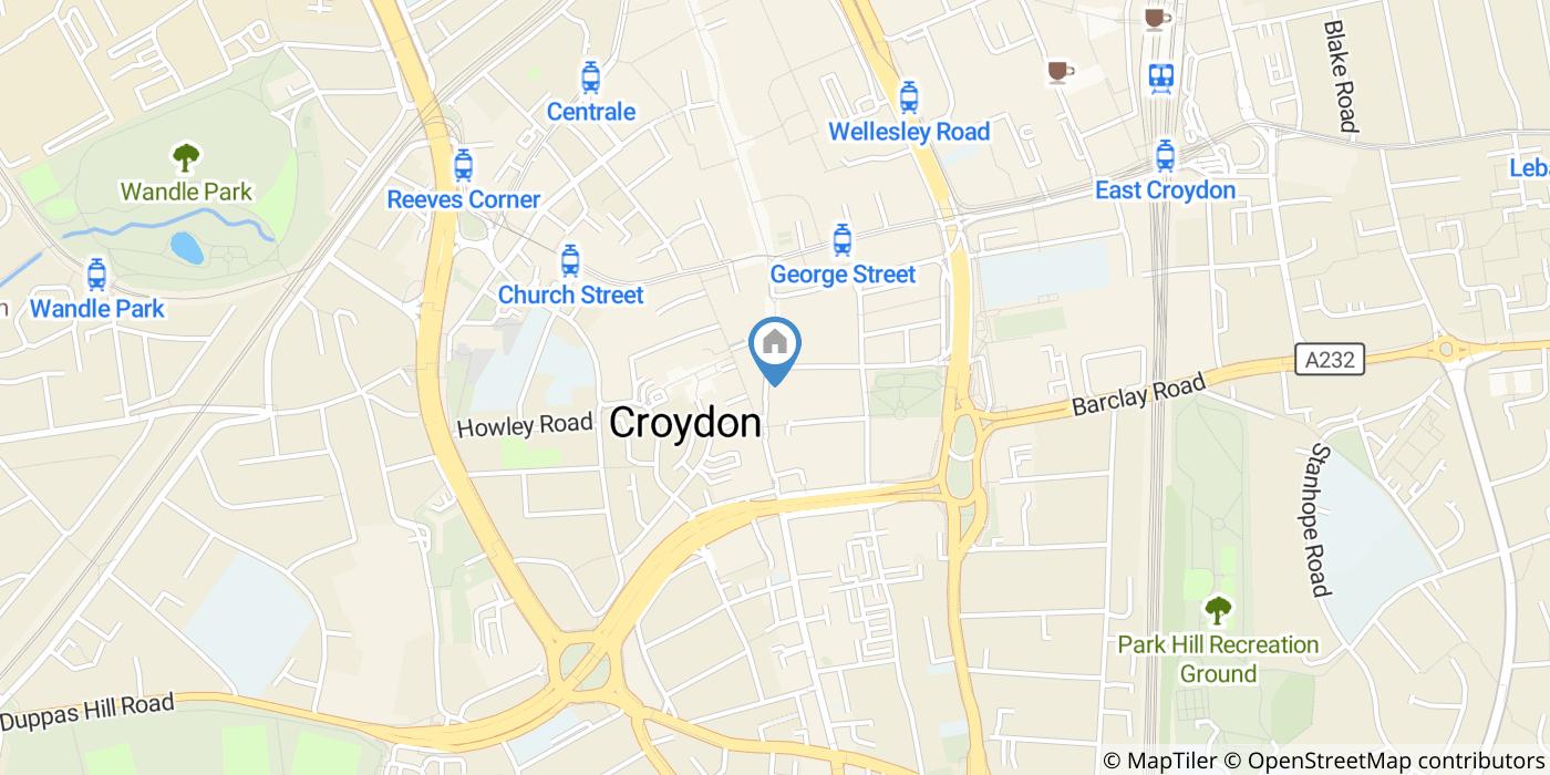 Croydon - Studio Flat, High Street, CR0 - To Rent Now for £950.00 p/m