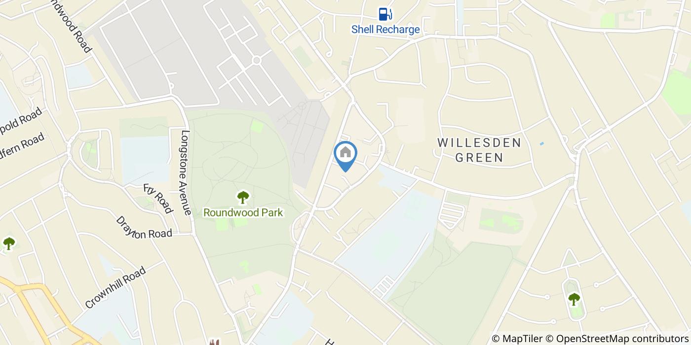 4 Bed Terraced House, Cross Way, NW10