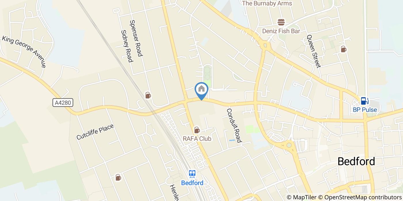 2 Bed Flat, Bromham Road, MK40