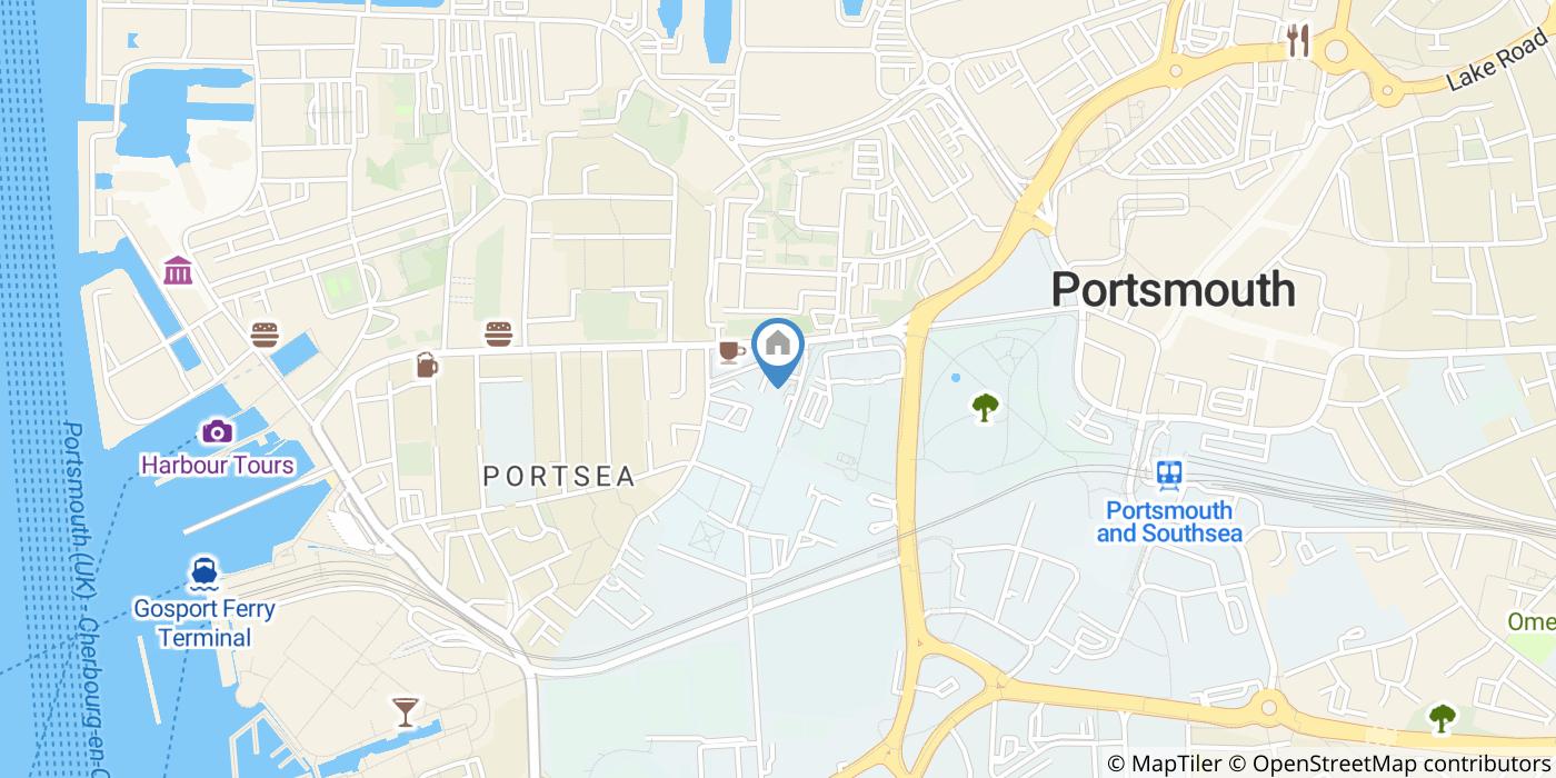 2 Bed Flat, Lion House, PO1