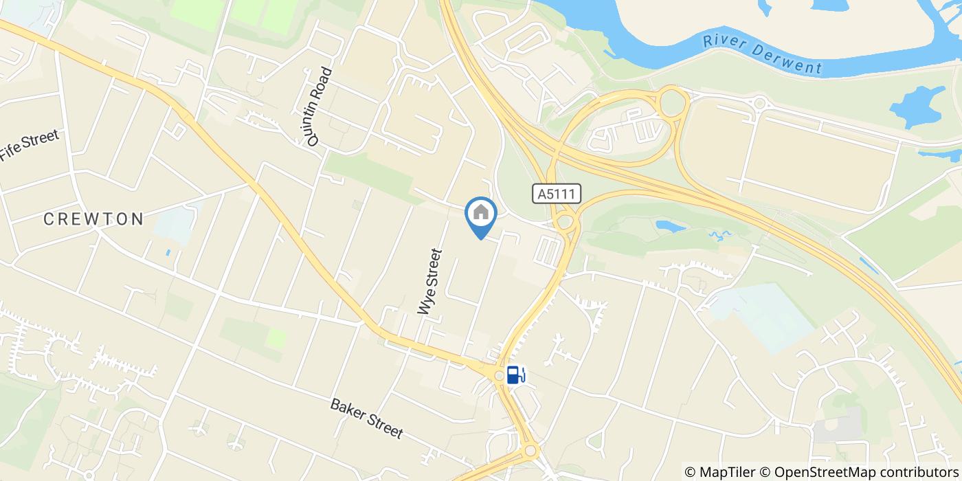 1 Bed Bungalow, Alvaston, DE24