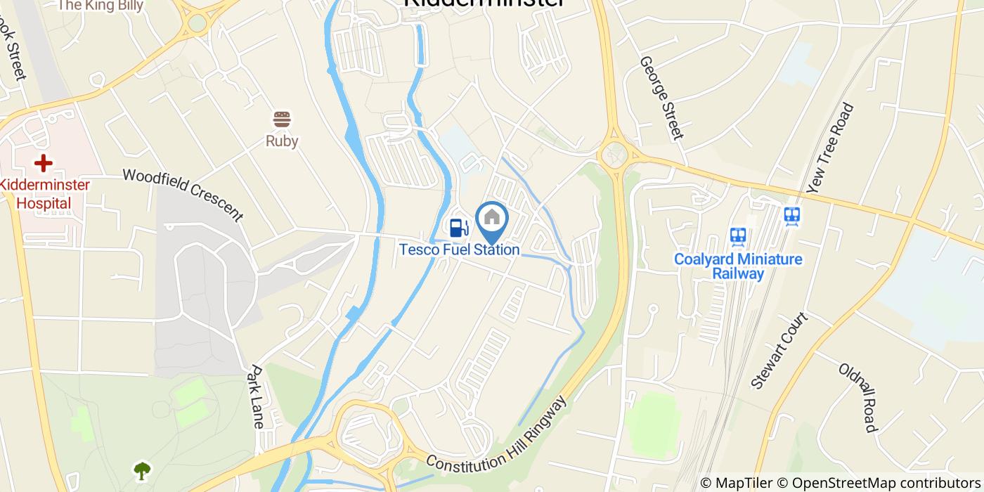 1 Bed Flat, Elizabeth Court, DY10