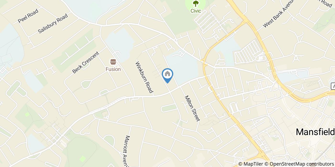 3 Bed Terraced House, George St, NG19