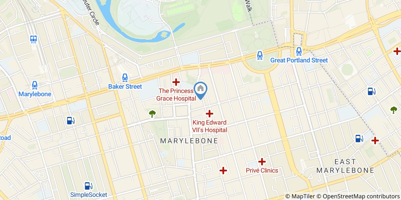 1 Bed Flat, Beaumont St, W1G