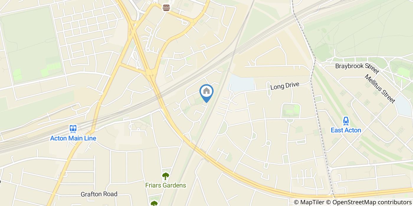 1 Bed Flat, Cotton Avenue, W3