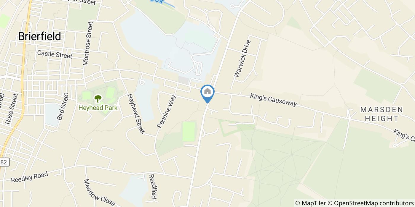 2 Bed Flat, Higher Reedley Road, BB9