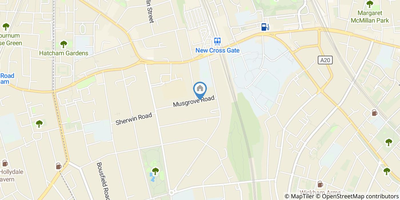 2 Bed Flat, Musgrove Road, SE14