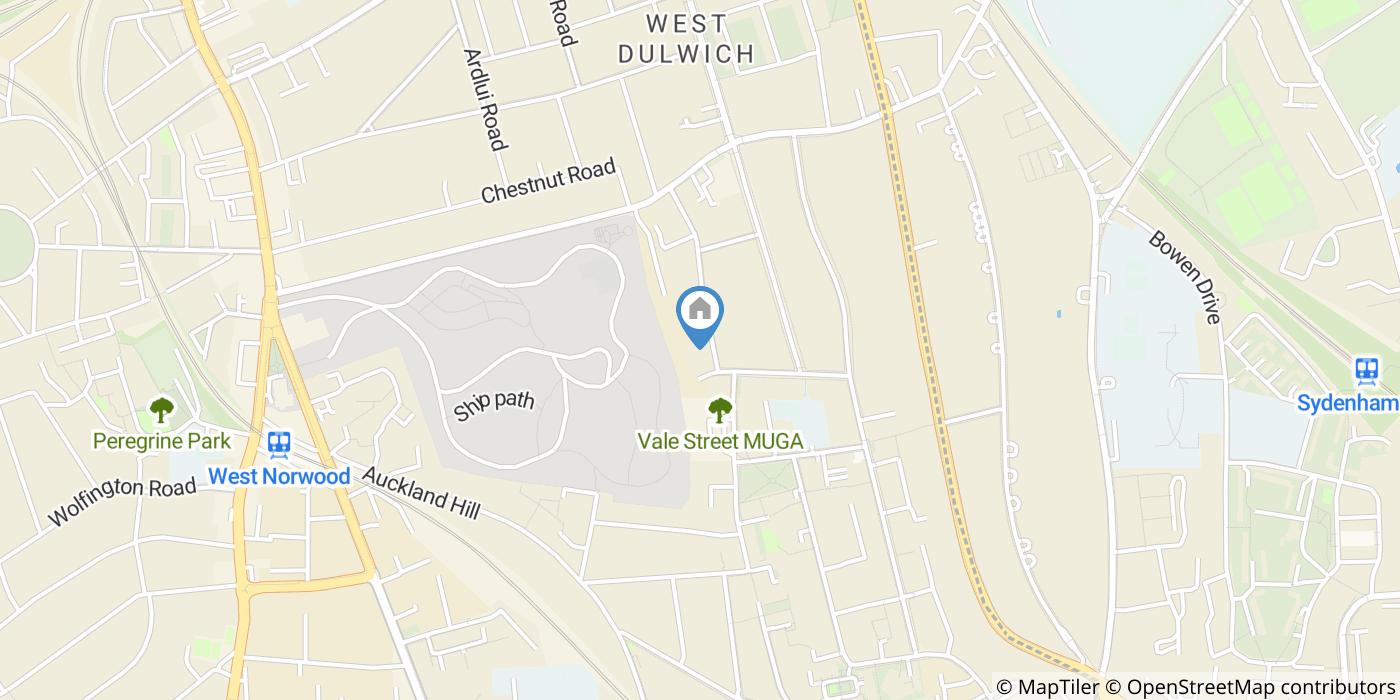 2 Bed Flat, Martell Road, SE21