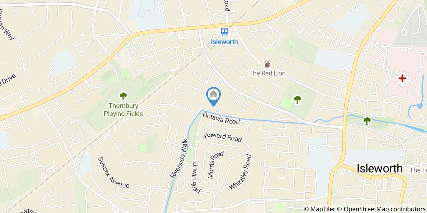 Room in a Shared House, The Woodlands, TW7