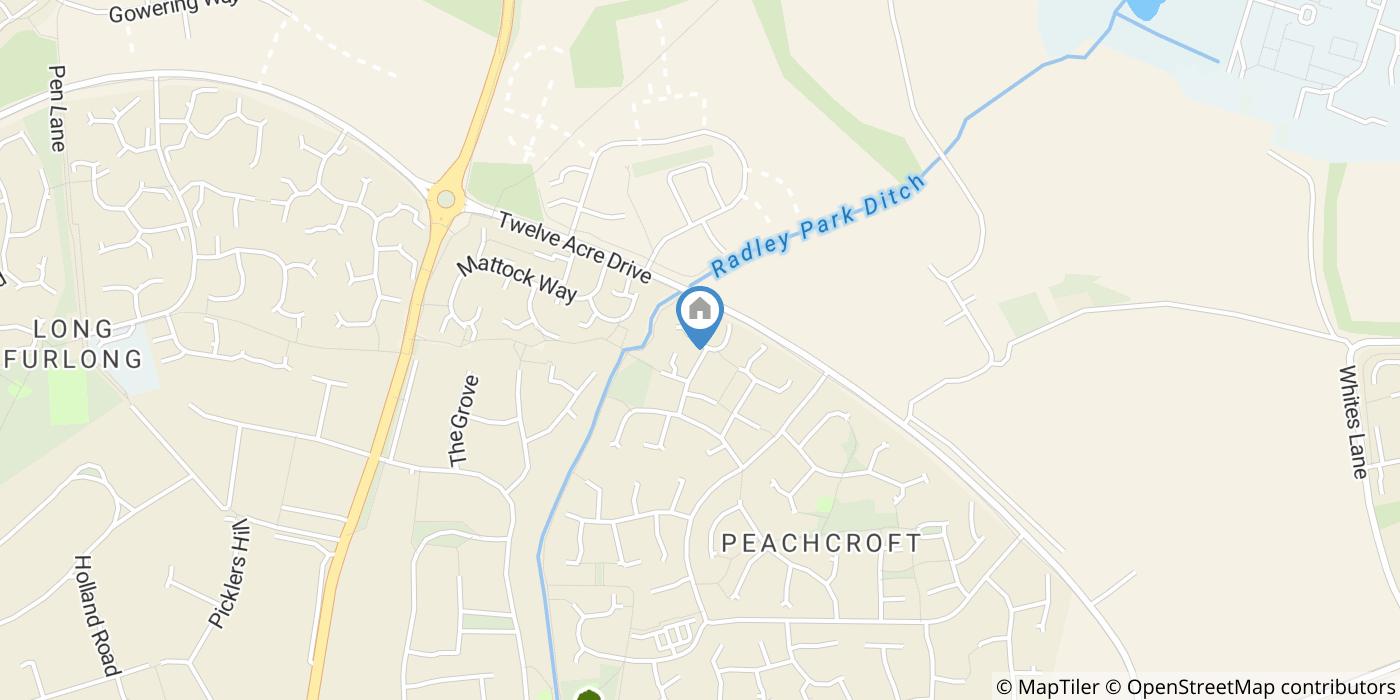 1 Bed Semi-Detached House, Bucklers Bury Road, OX14
