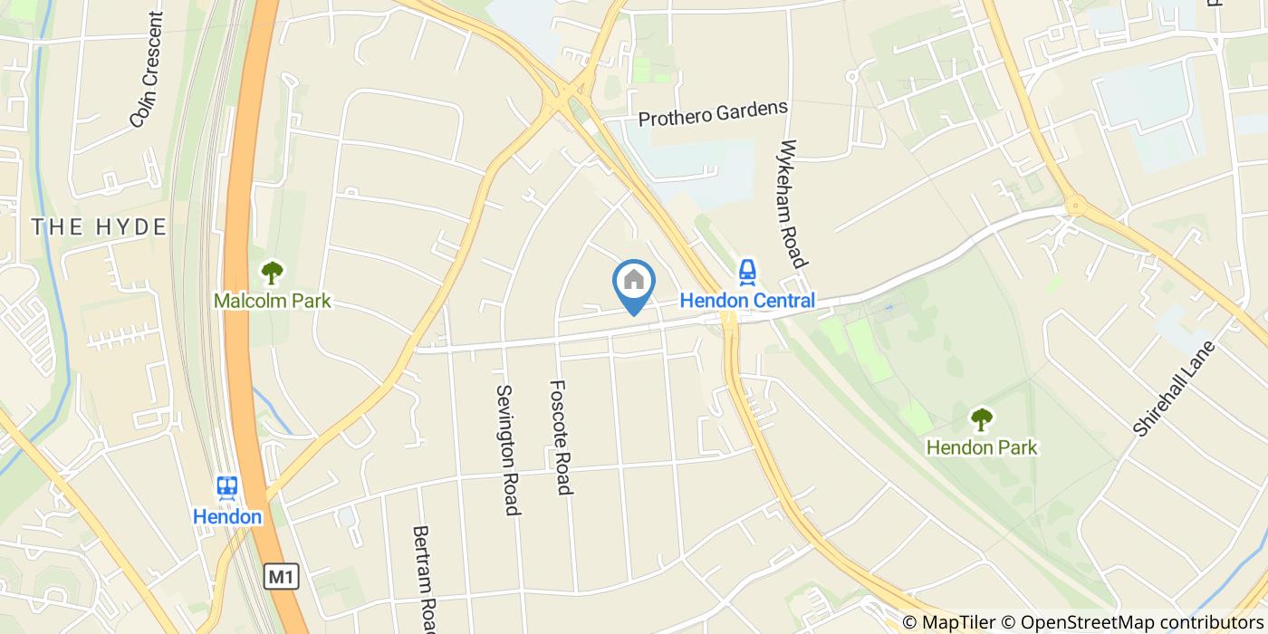 Studio Flat, Parade Mansions, NW4