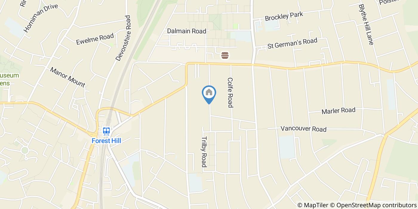 3 Bed Terraced House, Kemble  Road, SE23
