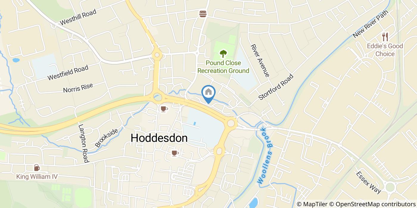 2 Bed Flat, Parrotts Field, EN11